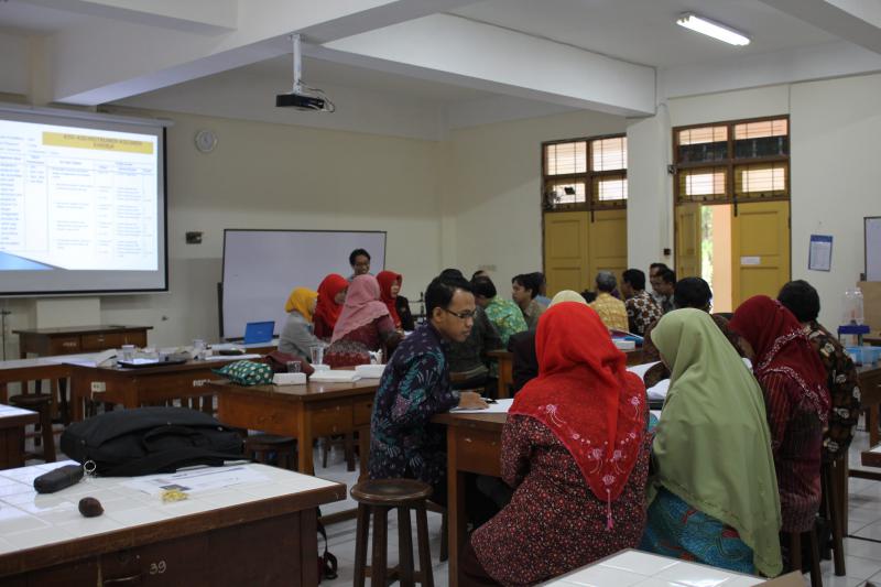 Pelatihan Penyusunan Instrumen Penilaian Ranah Psikomotor (Keterampilan) Bagi Guru Fisika di Yogyakarta.